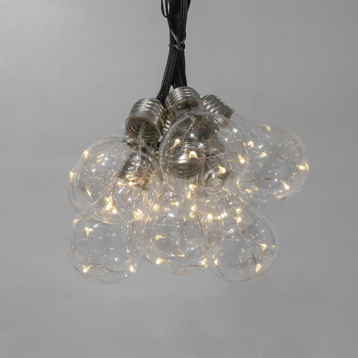 Solar chandelier 2024 light bulbs